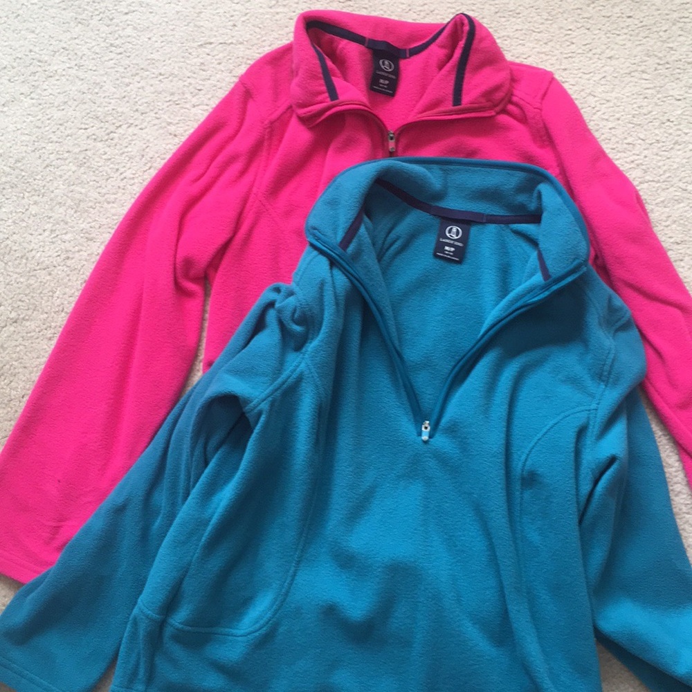 Two Land’s End Quarter Zips